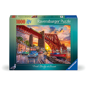 Ravensburger Puzzle 1000 pc Forth Bridge At Sunset
