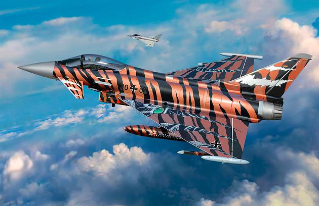 Revell Plastic Model Eurofighter Typhoon Bronze Tiger 1:144