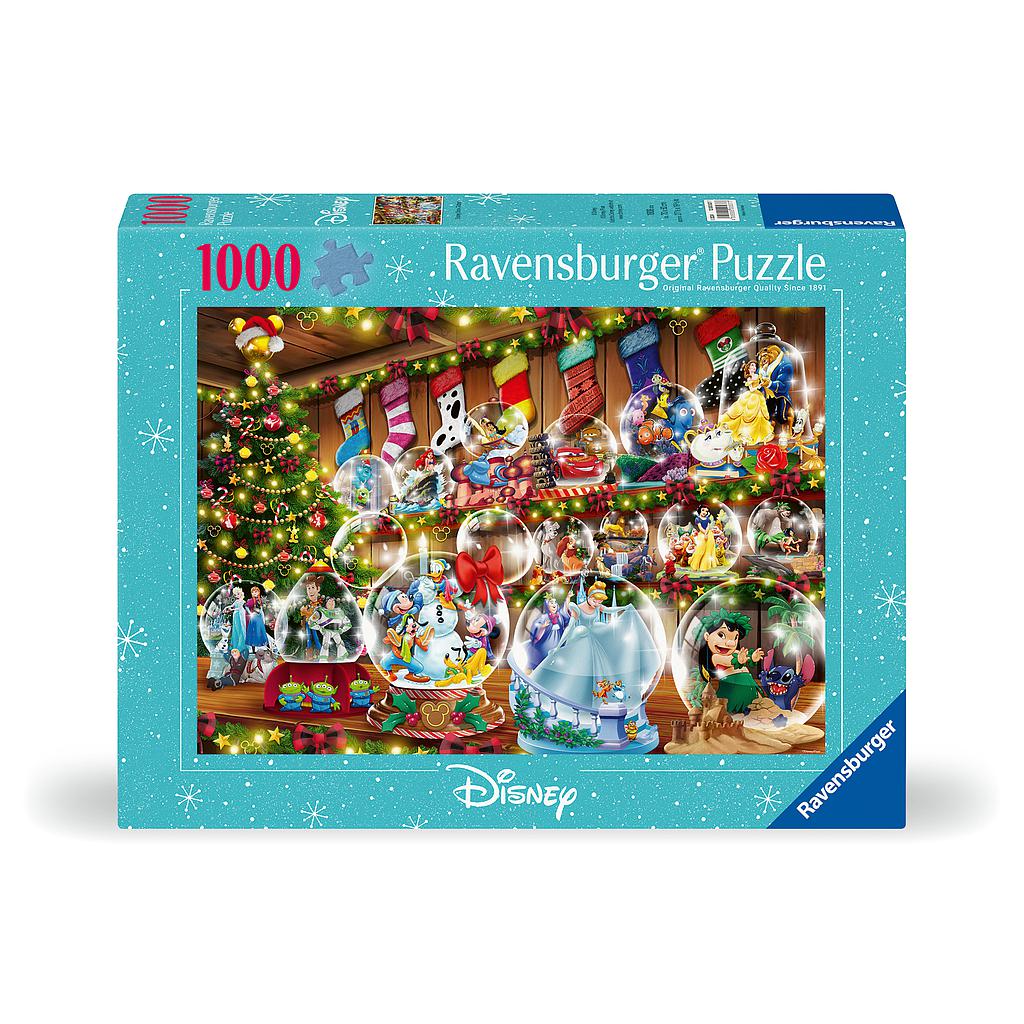 Ravensburger Puzzle 1000 pc Disney Snowglobes 
