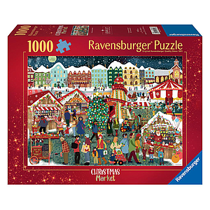 Ravensburger Puzzle 1000 pc Christmas Market 
