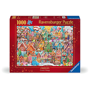 Ravensburger Puzzle 1000 pc  Christmas Cookie Village
