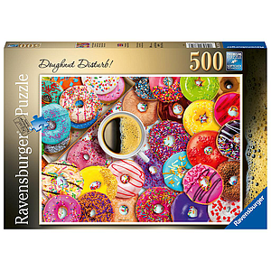 Ravensburger Puzzle 500 pc Doughnut Disturb!