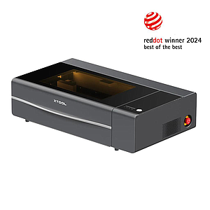 xTool P2S 55W Desktop CO2 Laser Cutter Basic Bundle: Class I