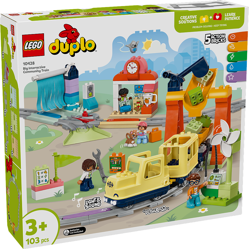 LEGO DUPLO Big Interactive Community Train