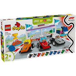 LEGO DUPLO F1 Team Race Cars &amp; Drivers