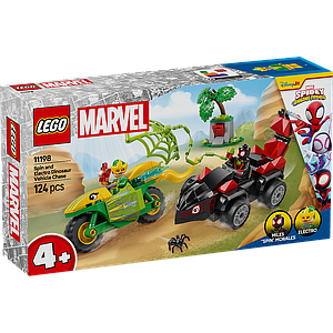 LEGO Spidey Spin and Electro Dinosaur Vehicle Chase