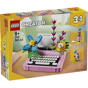 LEGO Creator Typewriter with Flowers