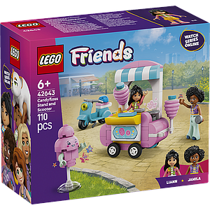 LEGO Friends Candyfloss Stand and Scooter