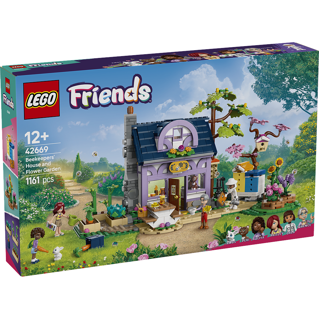 LEGO Friends Beekeepers' House and Flower Garden