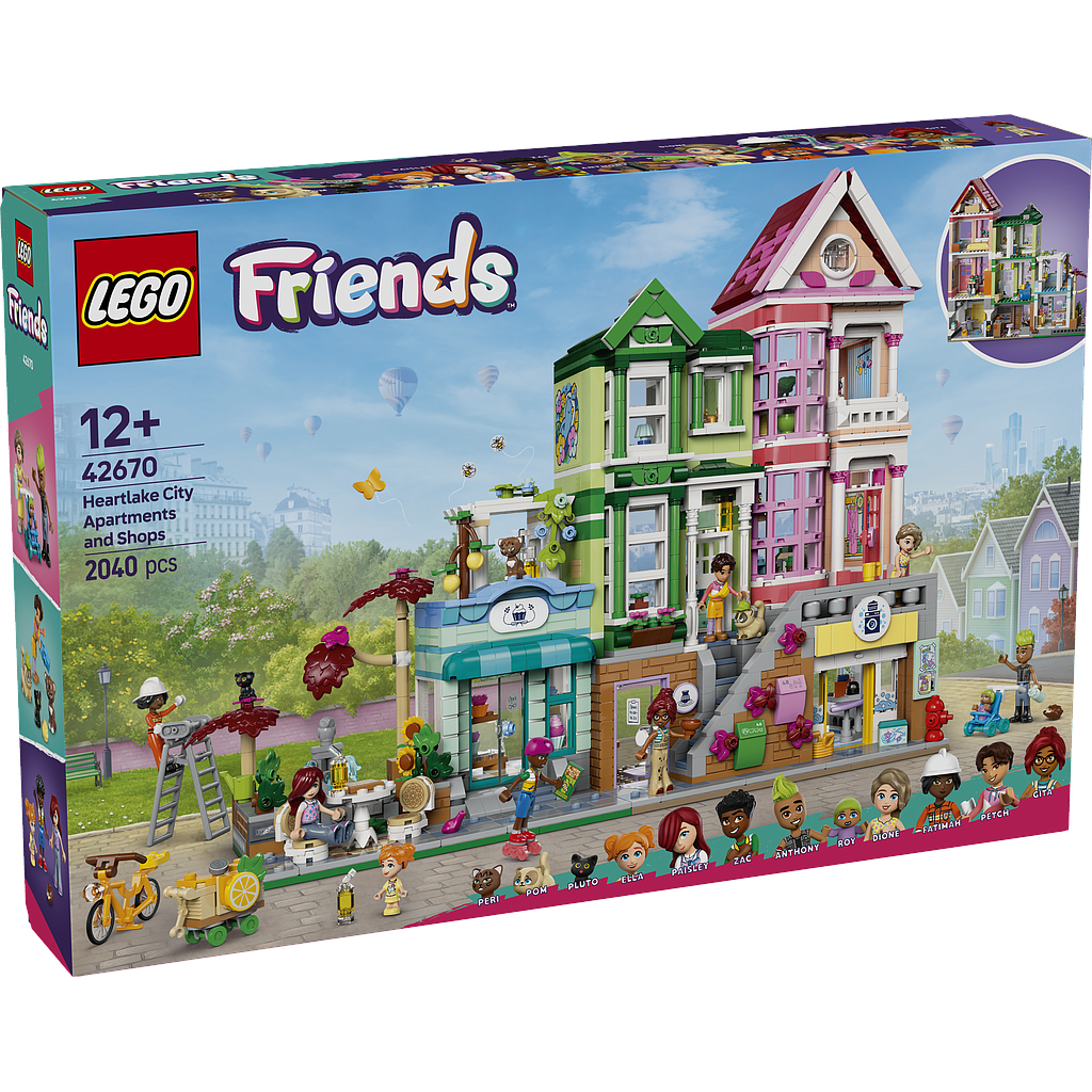 LEGO Friends  Heartlake City Apartments and Shops