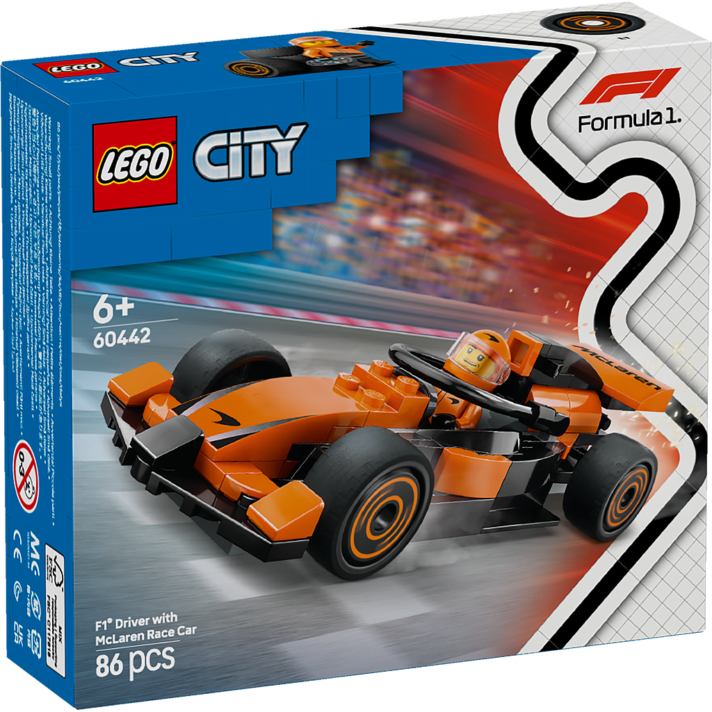 LEGO City F1 Driver with McLaren Race Car