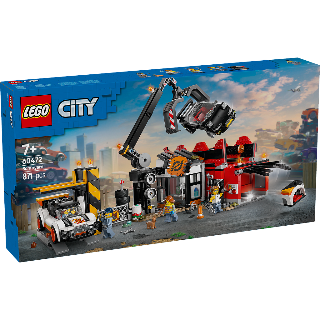 LEGO City Scrapyard with Cars