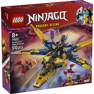 LEGO Ninjago Rasi ja Arini super stormi lennuk