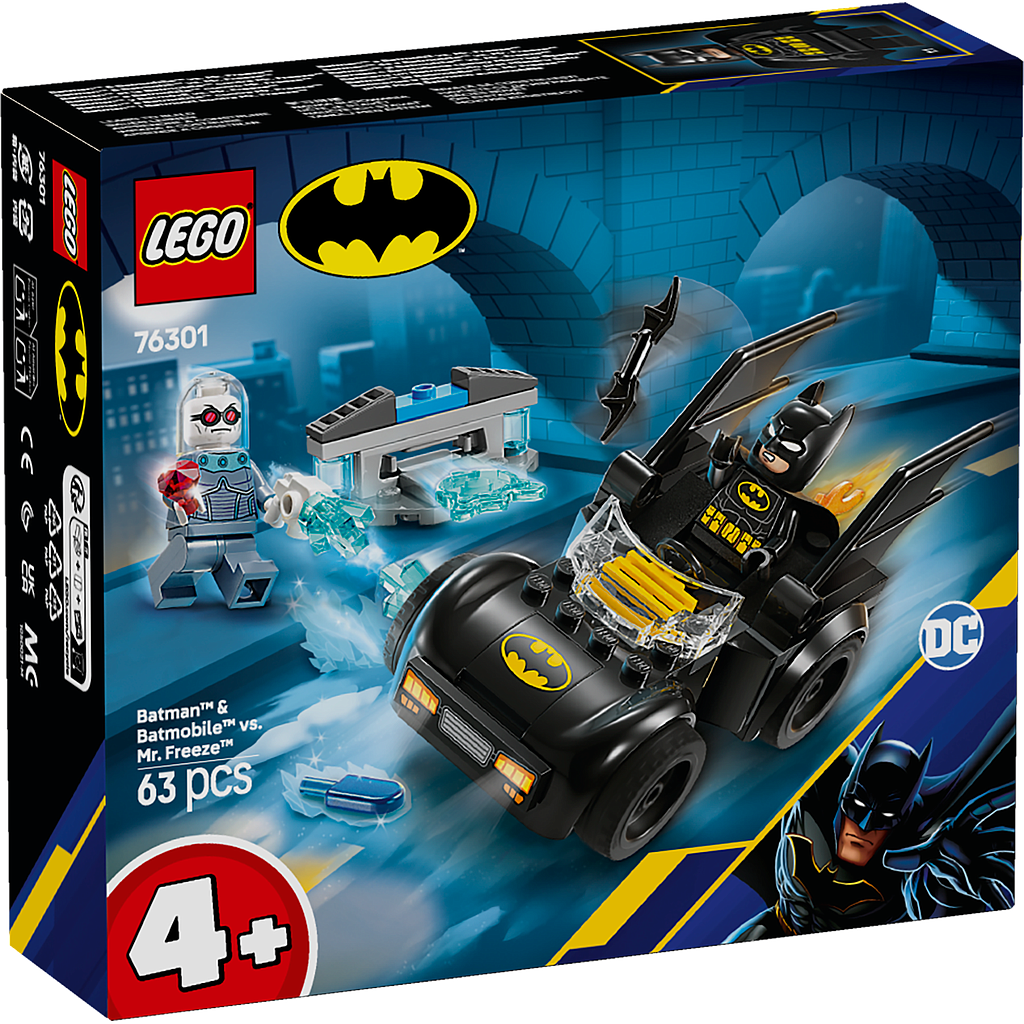 LEGO Super Heroes Batman ja Batmobile VS. Mr Freeze