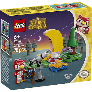 LEGO Animal Crossing Stargazing with Celeste