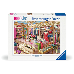 Ravensburger pusle 1000 tk Ihaldatud garderoob