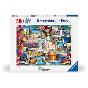 Ravensburger Puzzle 500 pc Postcards 