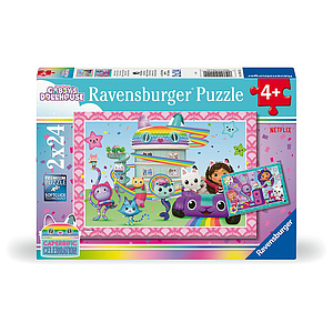 Ravensburger Puzzle 2x24 Pieces: Gabby's Dollhouse