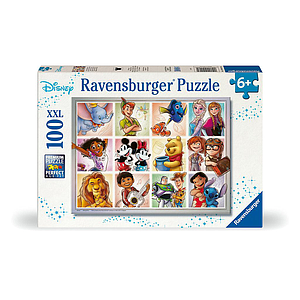 Ravensburger Puzzle 100 Pieces: Famous Disney Characters