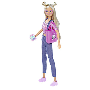 Simba Doll Steffi Love With A Cat Bag 