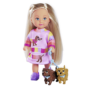 Simba Doll Evi Love With Puppies 