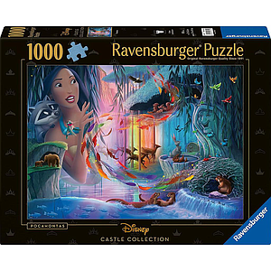 Ravensburger Puzzle 1000 Pieces: Disney´s Pocahontas Castle