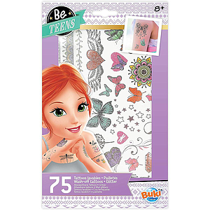 Buki Washable Tattoo 75 pc - Glitter