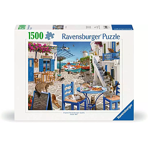 Ravensburger Puzzle 1500 Pieces: Cats of Mykonos
