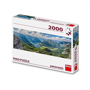 Dino Panoramic Puzzle 2000 Pieces: View Of The Alps