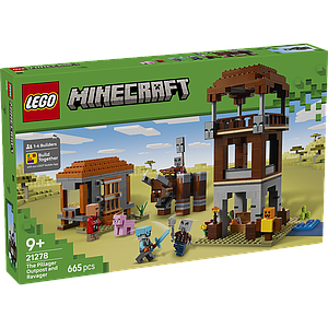LEGO Minecraft The Pillager Outpost and Ravage
