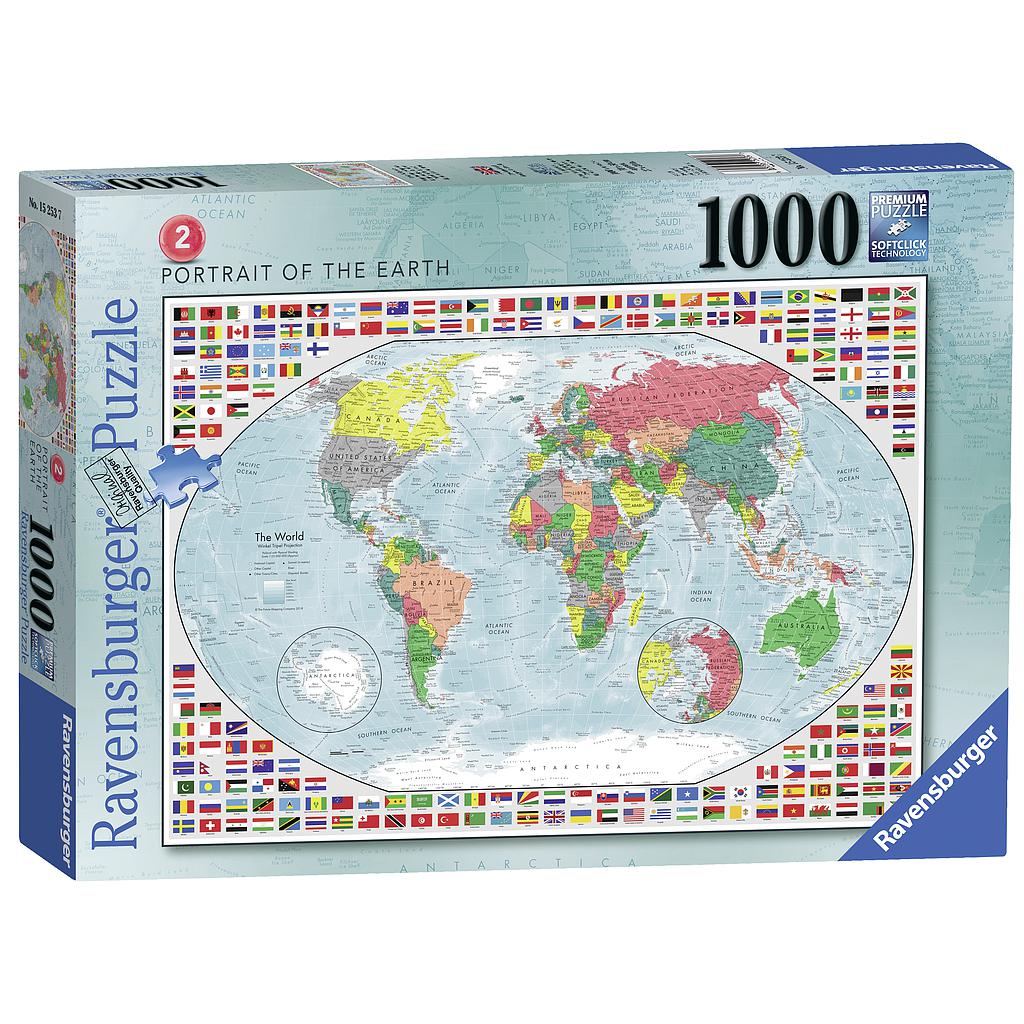 Ravensburger jigsaw puzzle 1000 pc World portrait