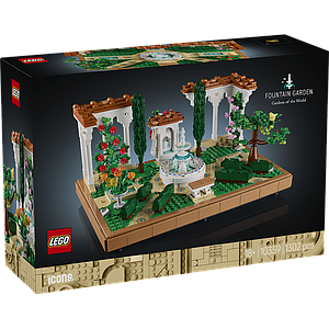 LEGO Icons Fountain Garden