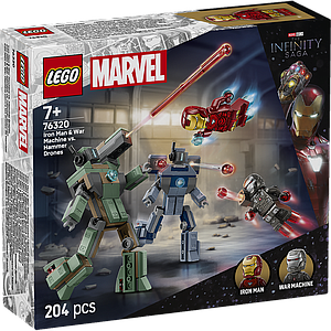 LEGO Super Heroes Iron Man &amp; War Machine vs. Hammer Drones