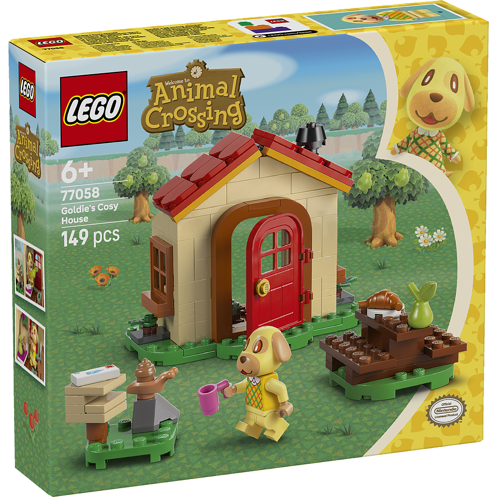 LEGO Animal Crossing Goldie's Cozy House