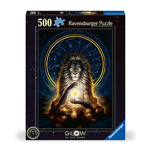 Ravensburger Glow In The Dark Puzzle 500 Pieces: Lion