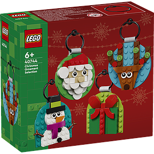LEGO Iconic Christmas Ornament Selection
