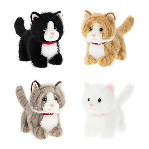 Keel Toys Keeleco Pouncing Kitty Love 18 cm - 4 different