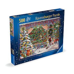 Ravensburger Puzzle 500 Pieces: The Christmas Shop