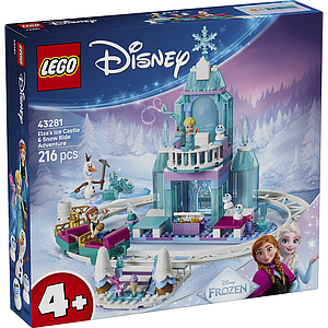 LEGO Disney Elsa's Ice Castle &amp; Snow Ride Adventure