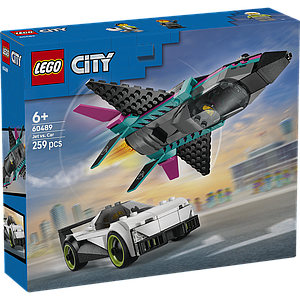 LEGO City Jet vs. Car
