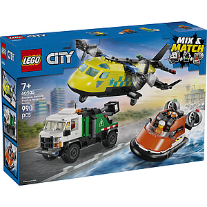LEGO City Airplane, Service Truck &amp; Hovercraft Remix