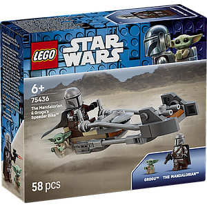 LEGO Star Wars The Mandalorian &amp; Grogu's Speeder Bike
