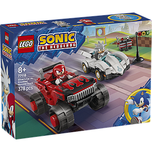 LEGO Sonic Silver's Car vs. Knuckles' Monster Truck
