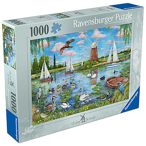 Ravensburger Puzzle 1000 Pieces: Life Along The Broads