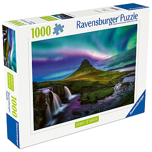 Ravensburger Puzzle 1000 Pieces: Aurora Over Kirkjufell