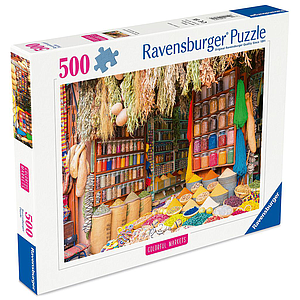 Ravensburger Puzzle 500 Pieces: Colorful Spices In Morocco
