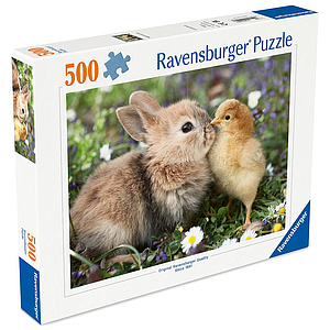 Ravensburger Puzzle 500 Pieces: Rabbit And Chick