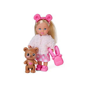 Simba Doll Evi Love With Teddy Bear