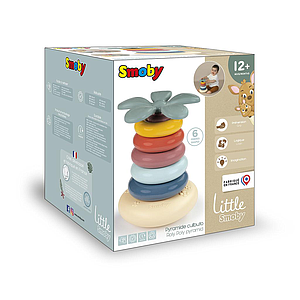 Smoby Roly Poly Pyramid - colorful