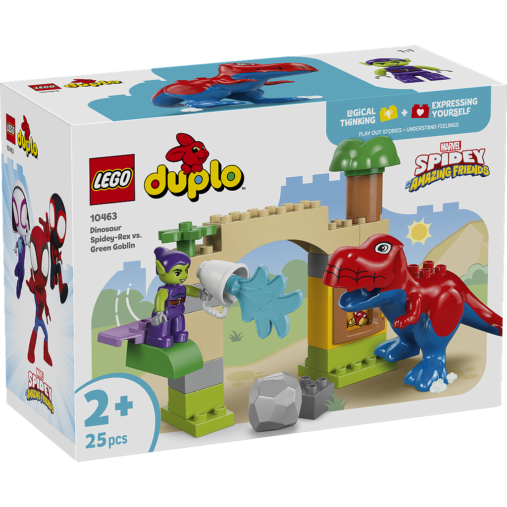 LEGO DUPLO Disney Dinosaur Spidey-Rex vs. Green Goblin